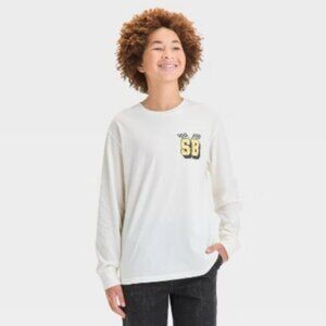 NWT Art Class Boys Small 6/7 PYE Long Sleeve Spongebob Graphic T-Shirt Crew Neck